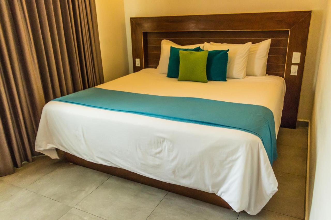 Aquastar Hotel&Apartments Mahahual Exterior foto