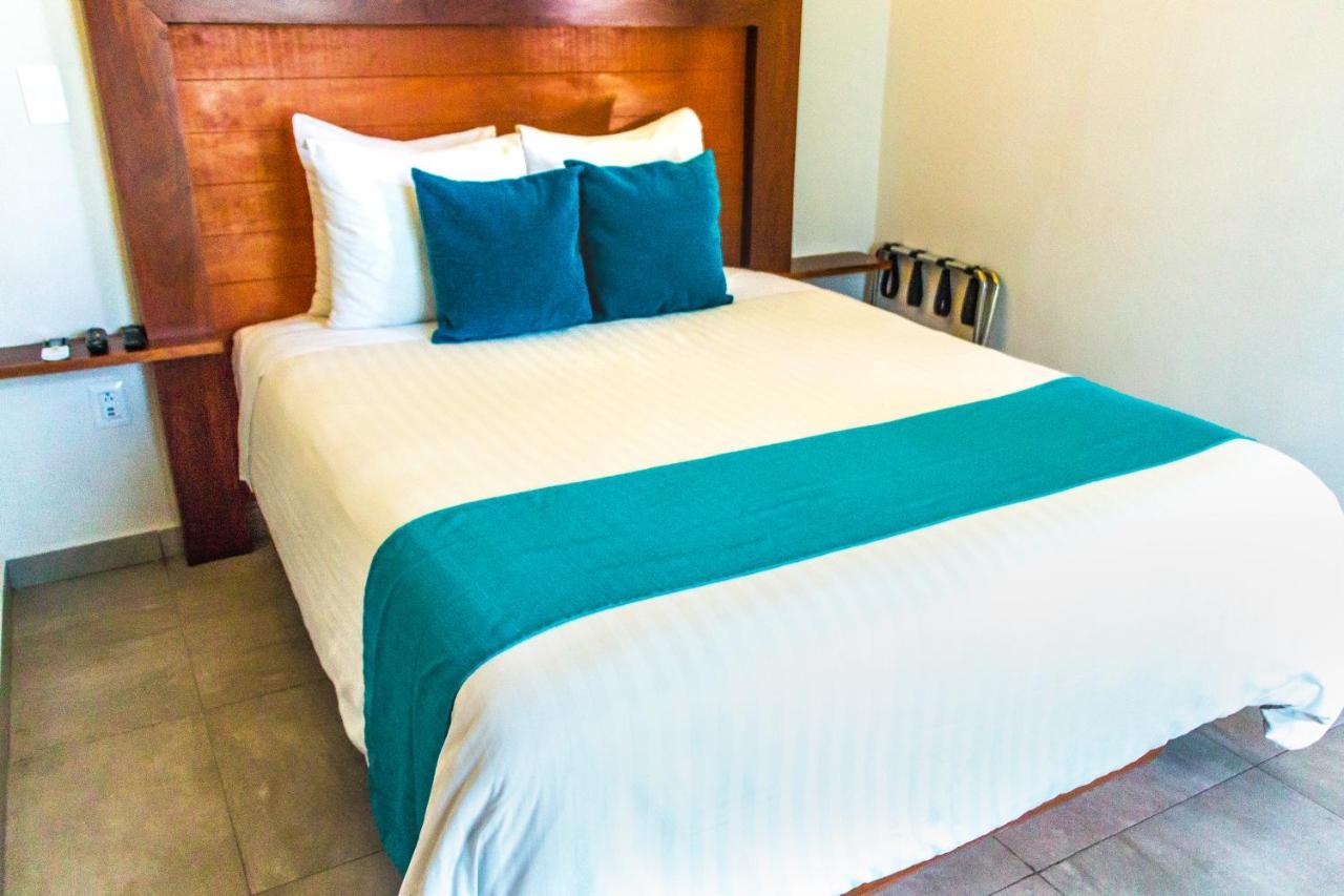 Aquastar Hotel&Apartments Mahahual Exterior foto