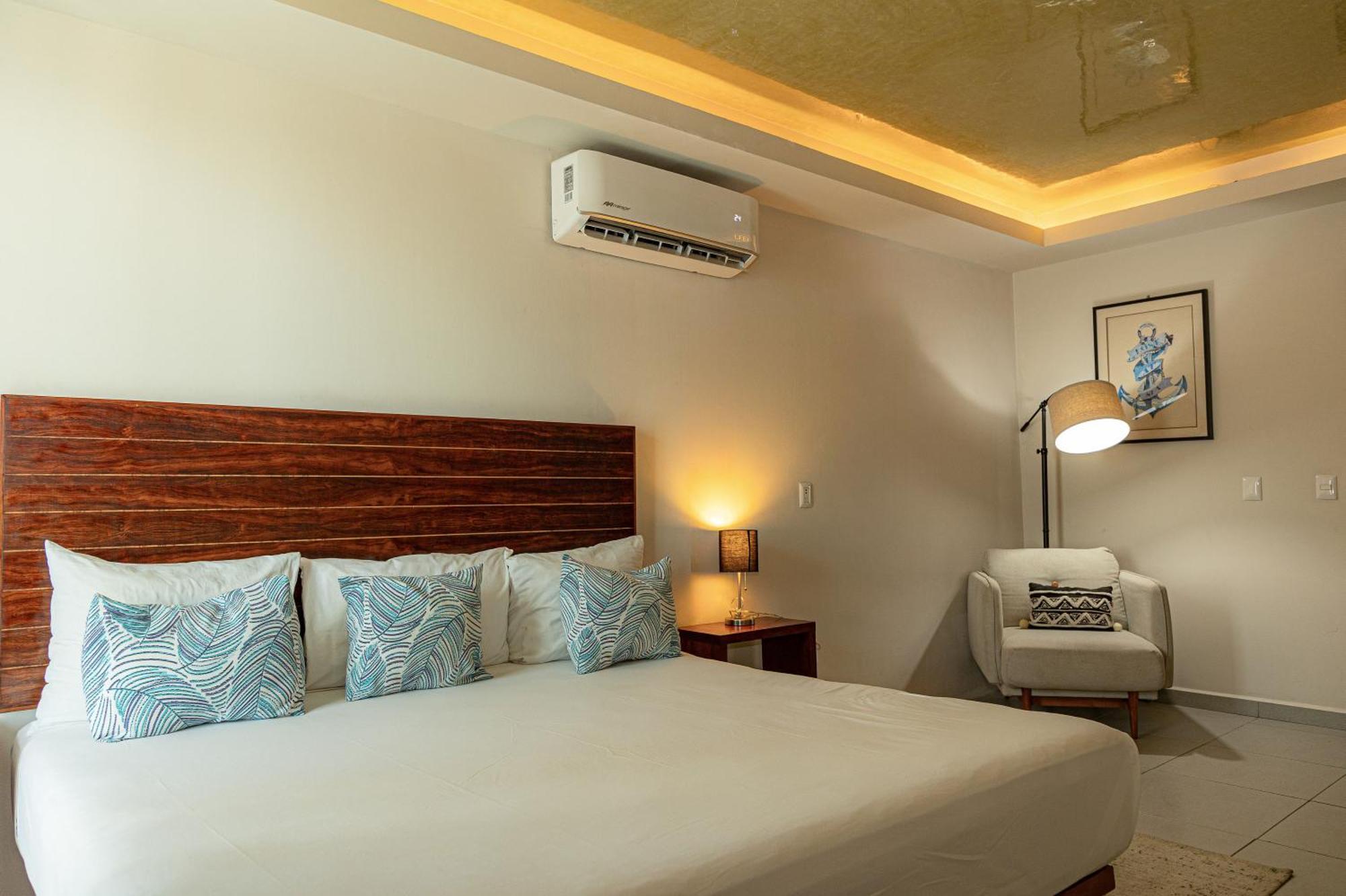 Aquastar Hotel&Apartments Mahahual Exterior foto